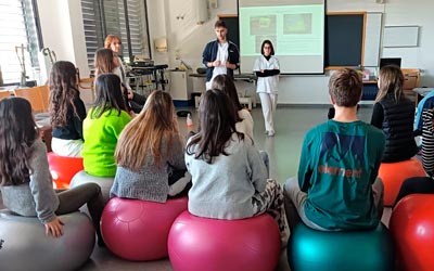 Visita a la Facultad de Enfermería, Fisioterapia y Podología de la Universidad de Sevilla