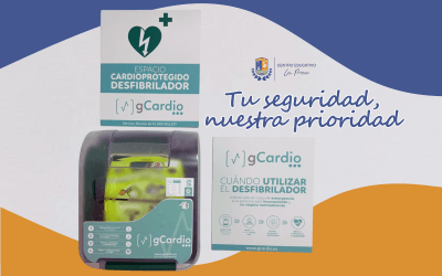 La Preu instala un desfibrilador para reforzar la seguridad y el bienestar de su comunidad educativa